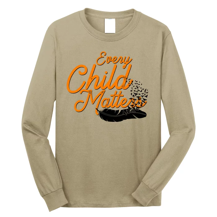 Every Child Matters Wear Orange Long Sleeve Shirt