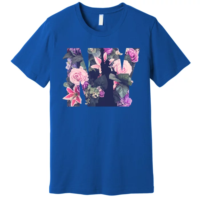 Enjoy Cool New York City Graphic Tees Floral New York City Gift Premium T-Shirt