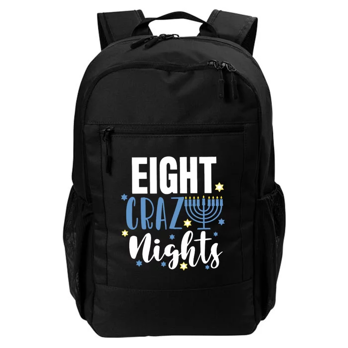 Eight Crazy Nights Jew Hanukkah Gift Chanukah Jewish Daily Commute Backpack