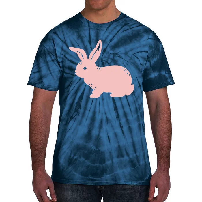 Easter Cute Pink Bunny Tie-Dye T-Shirt