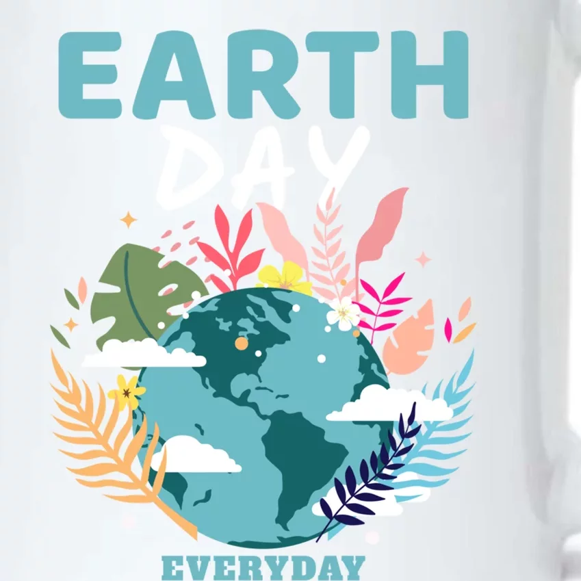 Earth Climate Planet Earth Day Is Everyday Great Gift Black Color Changing Mug