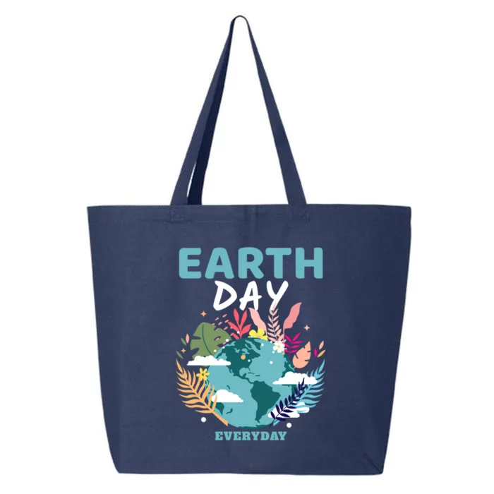 Earth Climate Planet Earth Day Is Everyday Gift 25L Jumbo Tote