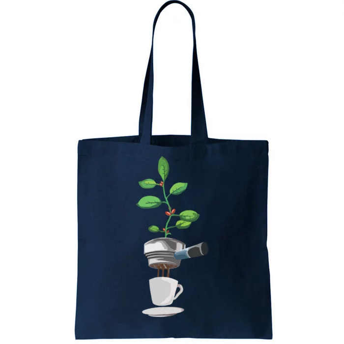 Espresso Coffee Plant Coffee Lover Caffeine Barista Tote Bag