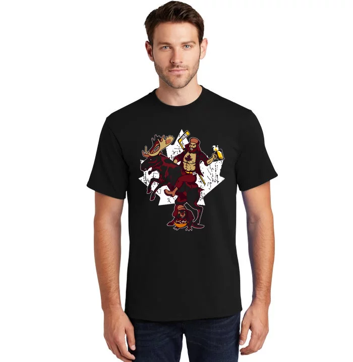 Epic Canada Pride Canadian Heritage Maple Leaf Tall T-Shirt