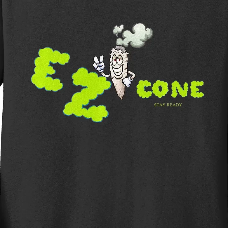 Ez Cone Premium Kids Long Sleeve Shirt