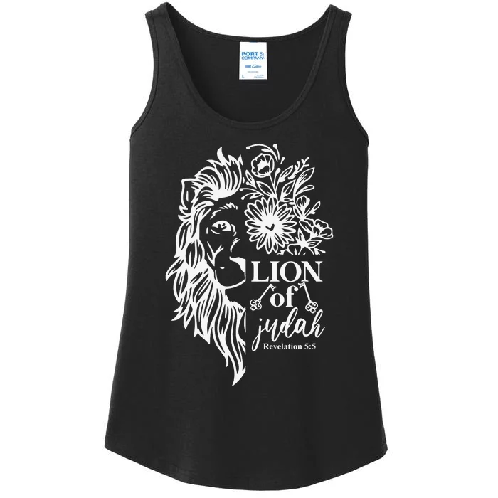 Elegant Christian Quote Ladies Essential Tank