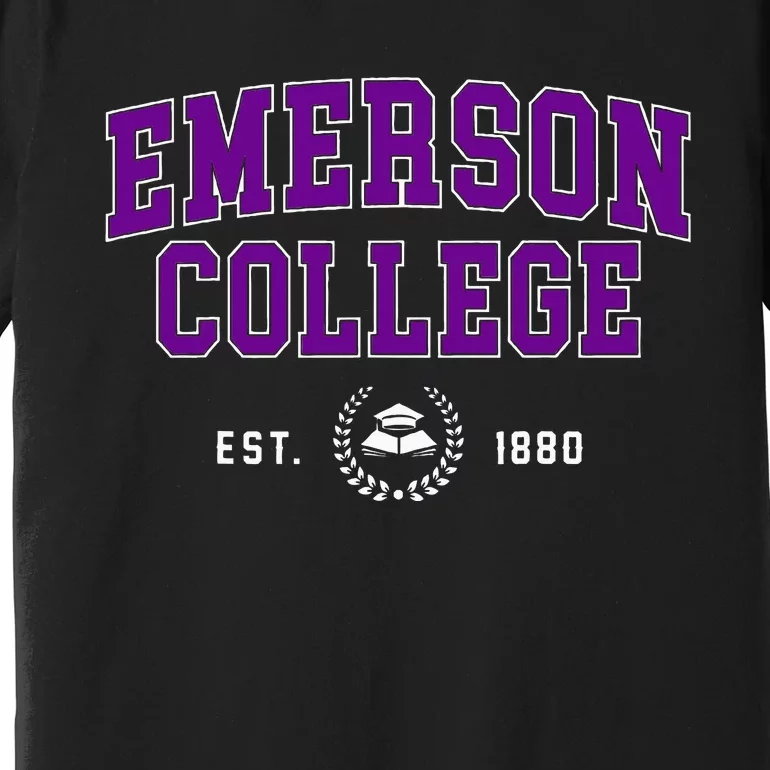 Emerson College Retro Premium T-Shirt