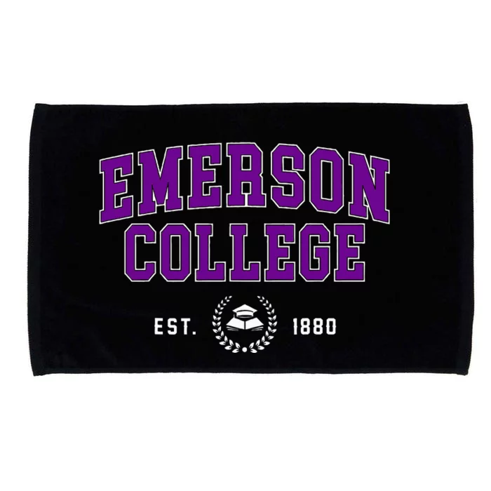 Emerson College Retro Microfiber Hand Towel