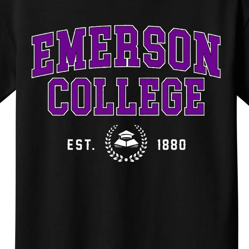 Emerson College Retro Kids T-Shirt