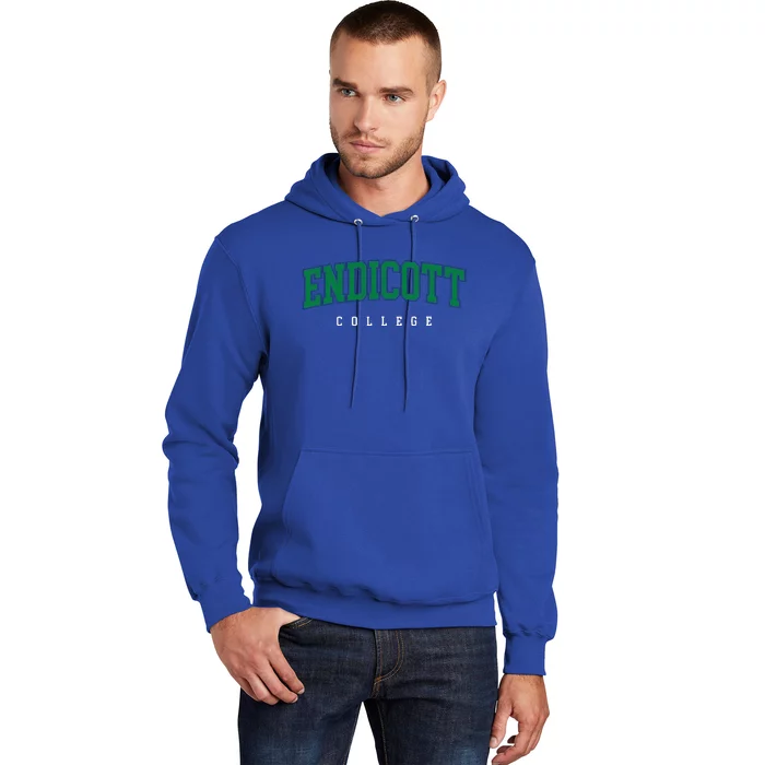 Endicott College Retro Hoodie