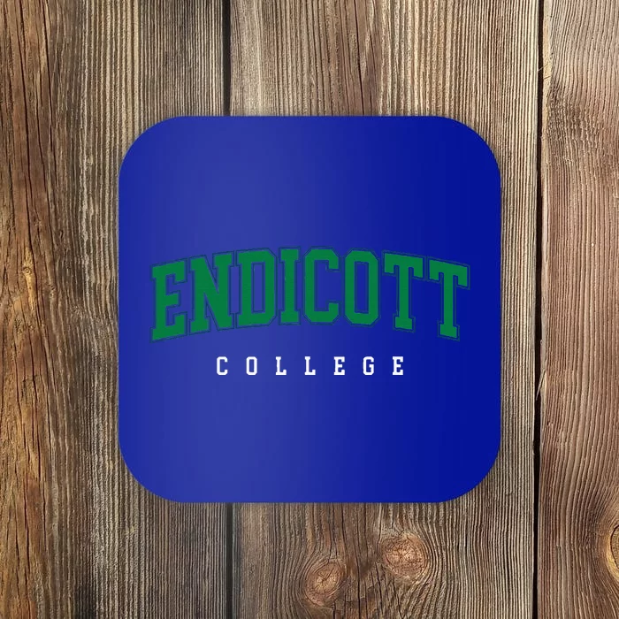 Endicott College Retro Coaster