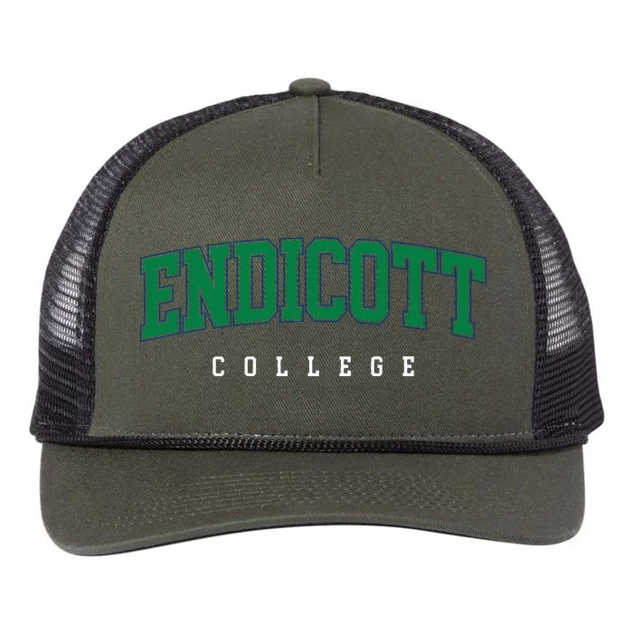 Endicott College Retro Retro Rope Trucker Hat Cap