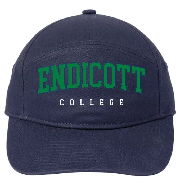 Endicott College Retro 7-Panel Snapback Hat