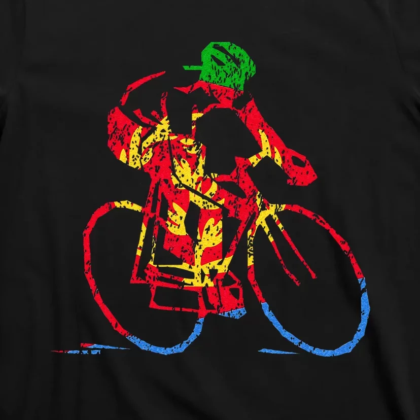 Eritrean Cyclist Road Racing Tour Cycling Race Champs Gear T-Shirt