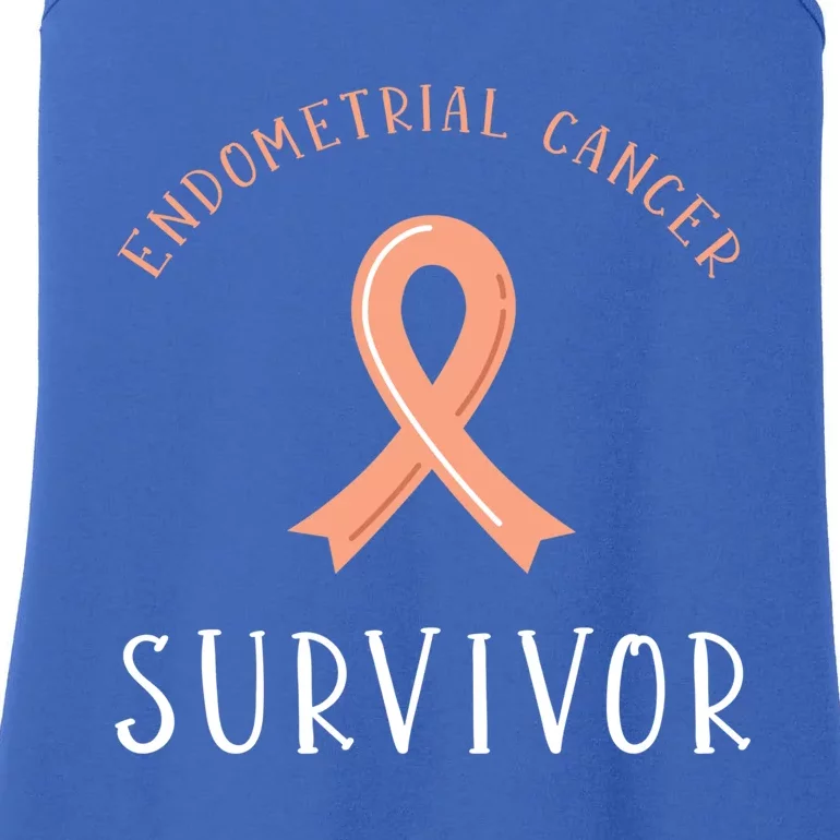 Endometrial Cancer Survivor Gift Ladies Essential Tank