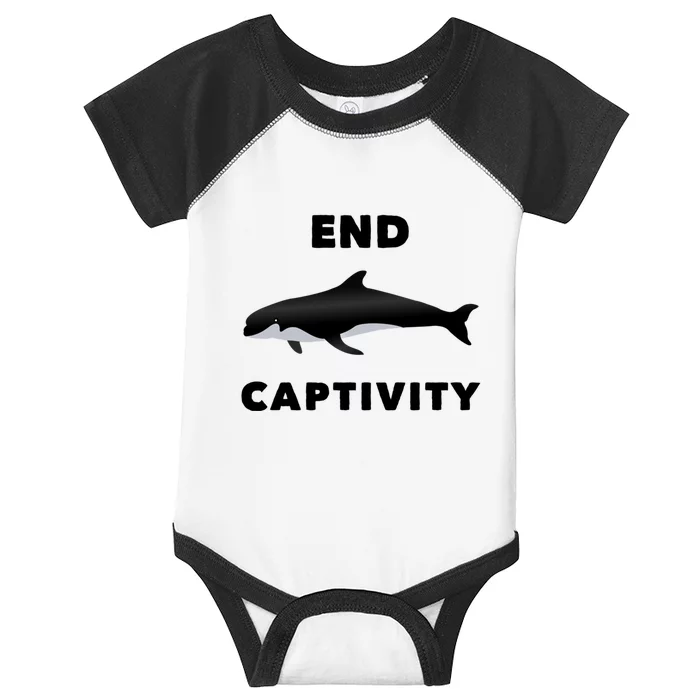 End Captivity Save The Whales Meaningful Gift Infant Baby Jersey Bodysuit