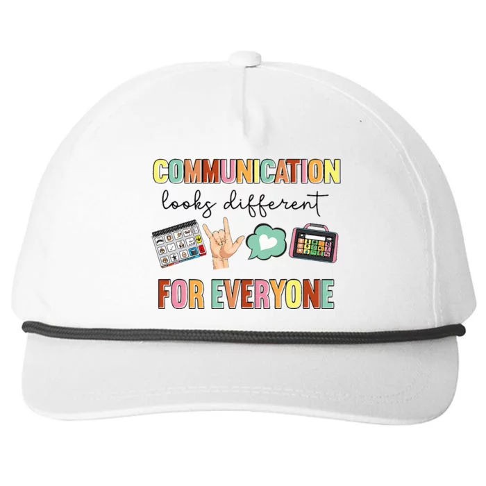 Effective Communication Strategies for Speech Therapy Snapback Five-Panel Rope Hat