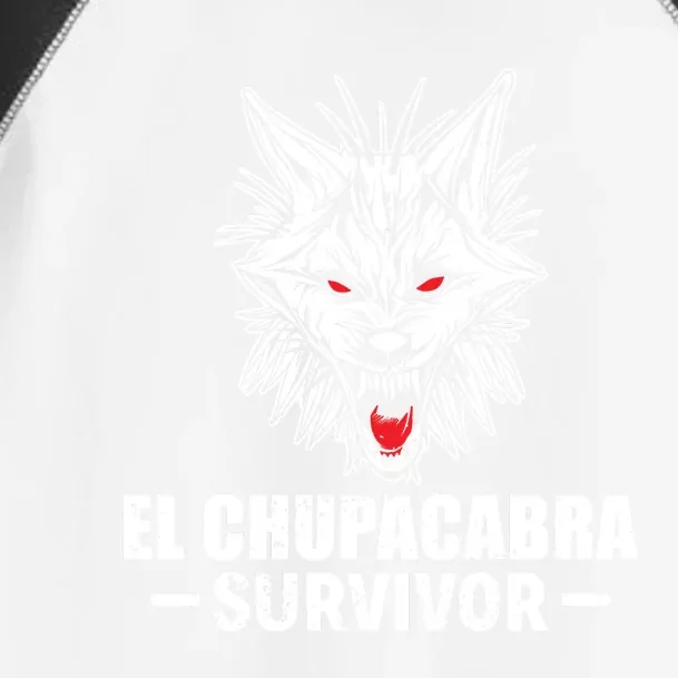 El Chupacabra Survivor Cryptozoology Toddler Fine Jersey T-Shirt