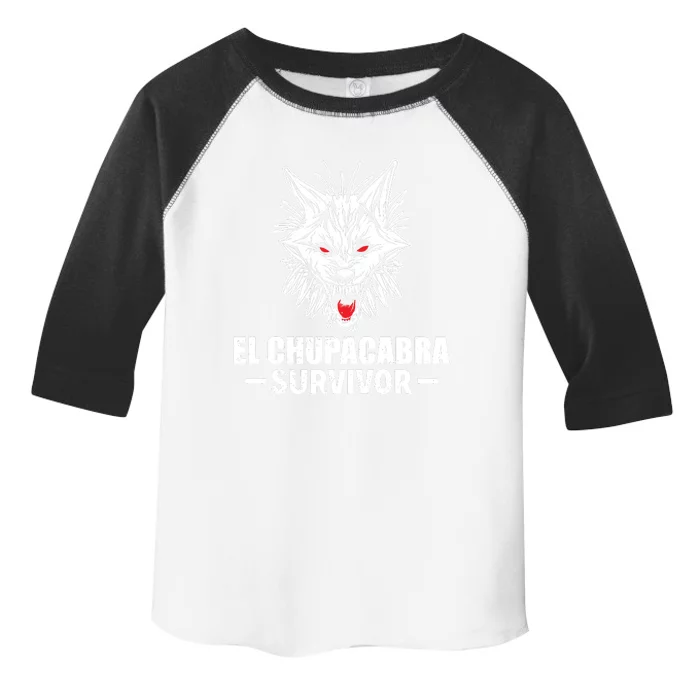 El Chupacabra Survivor Cryptozoology Toddler Fine Jersey T-Shirt