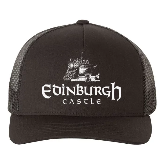 Edinbugh Castle Scotland Yupoong Adult 5-Panel Trucker Hat