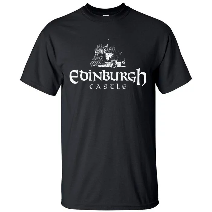 Edinbugh Castle Scotland Tall T-Shirt