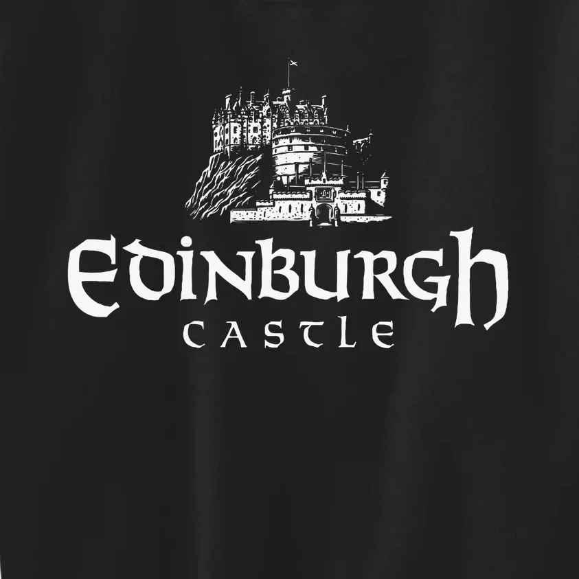 Edinbugh Castle Scotland Kids Sweatshirt