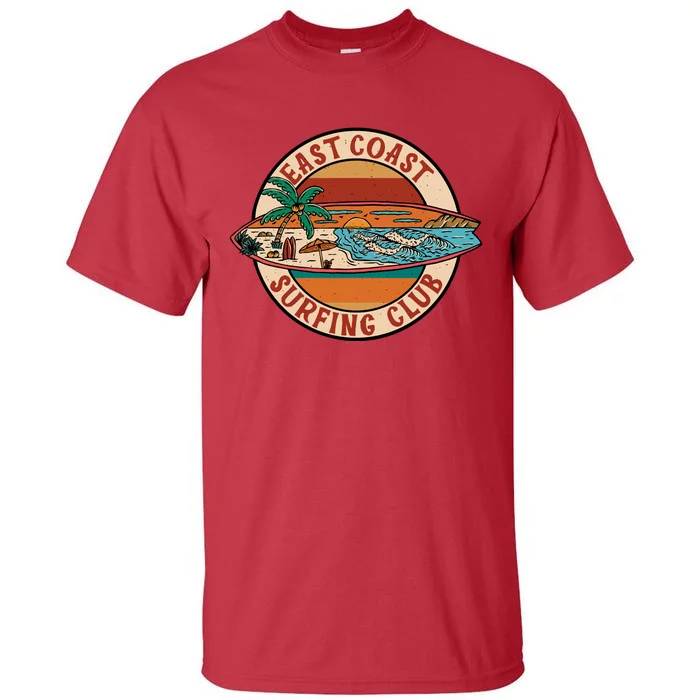 East Coast Surfing Club Summer Paradise Tall T-Shirt