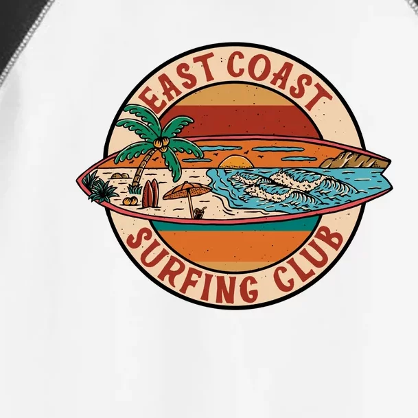 East Coast Surfing Club Summer Paradise Toddler Fine Jersey T-Shirt