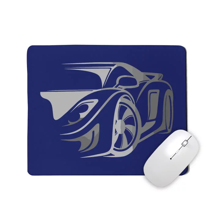 Exotic Car Supercharge Turbo Sports Car T Mousepad