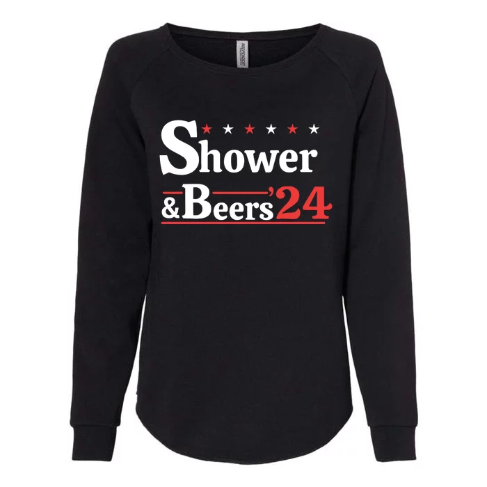 Emotional Club Shower And Beers 24 Womens California Wash Sweatshirt