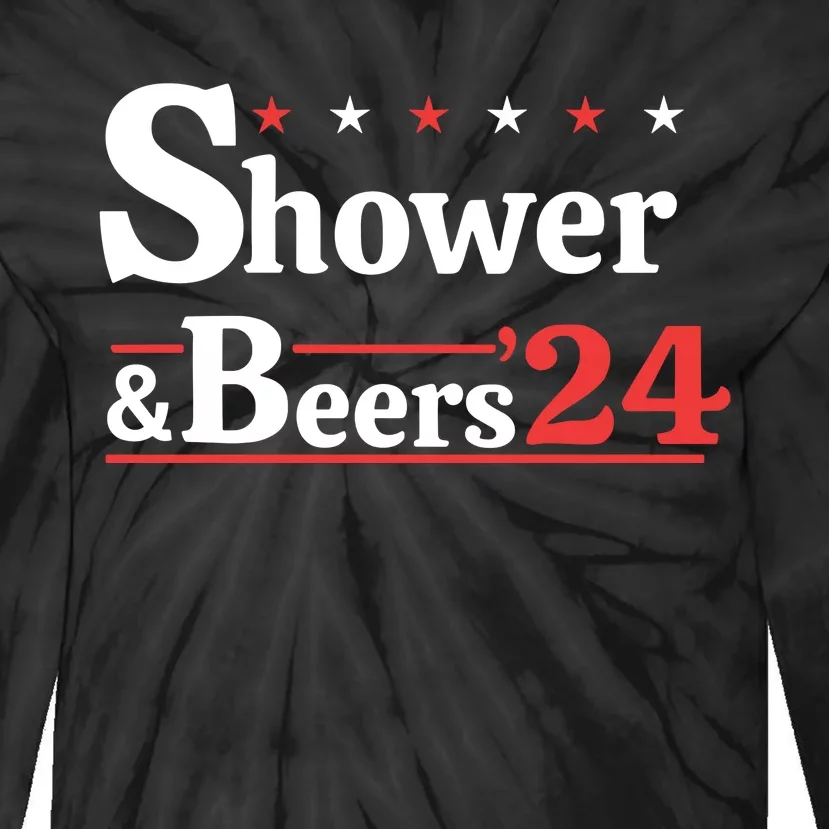 Emotional Club Shower And Beers 24 Tie-Dye Long Sleeve Shirt