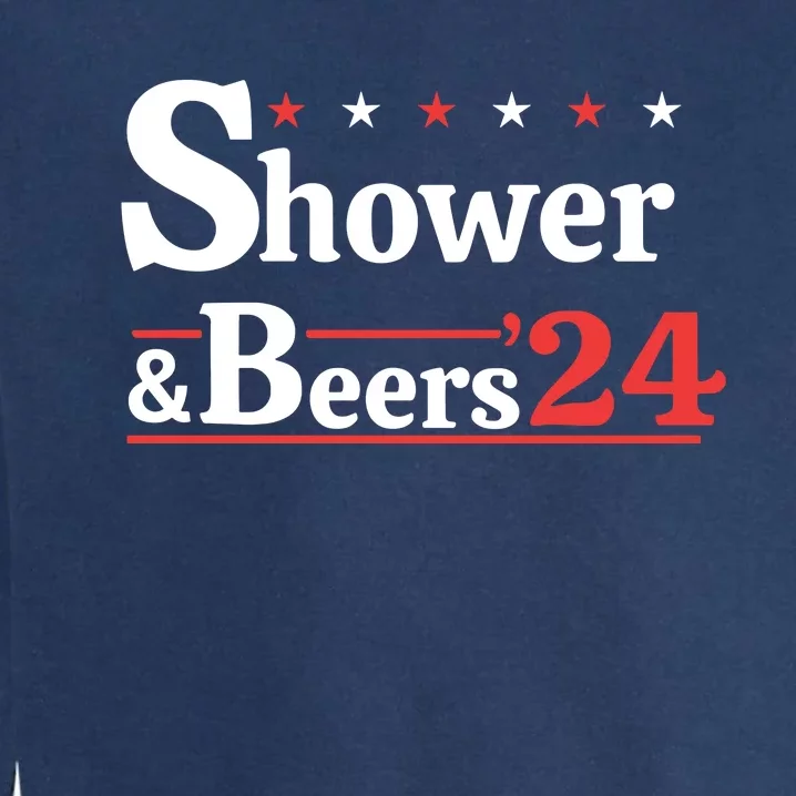 Emotional Club Shower And Beers 24 Garment-Dyed Sweatshirt