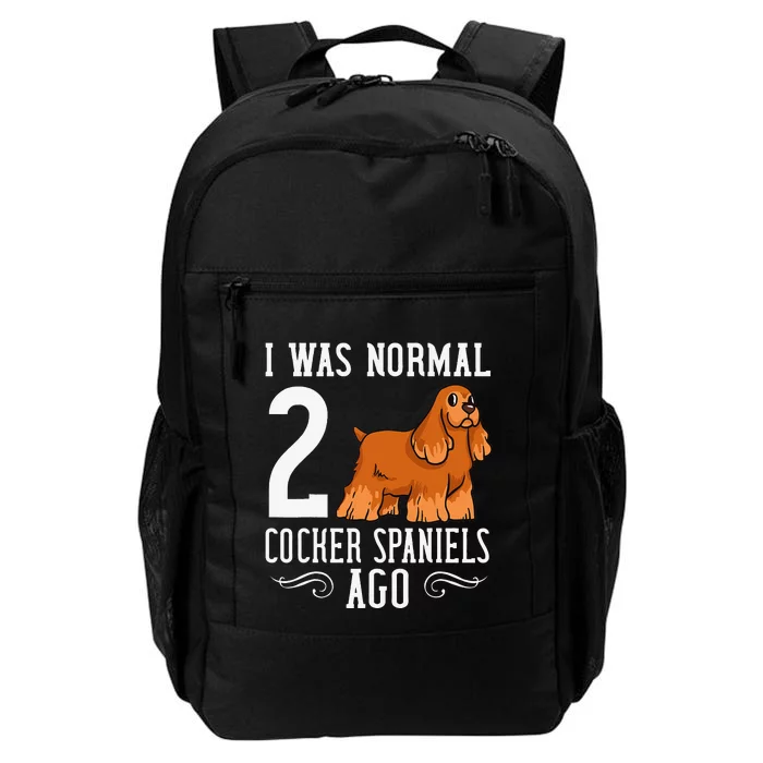 English Cocker Spaniel Dog Gift Puppies Daily Commute Backpack