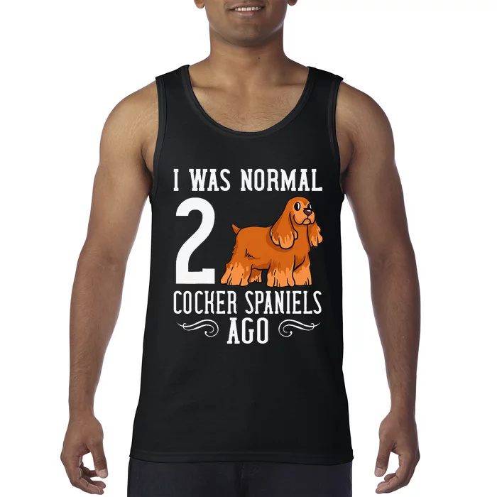 English Cocker Spaniel Dog Gift Puppies Tank Top