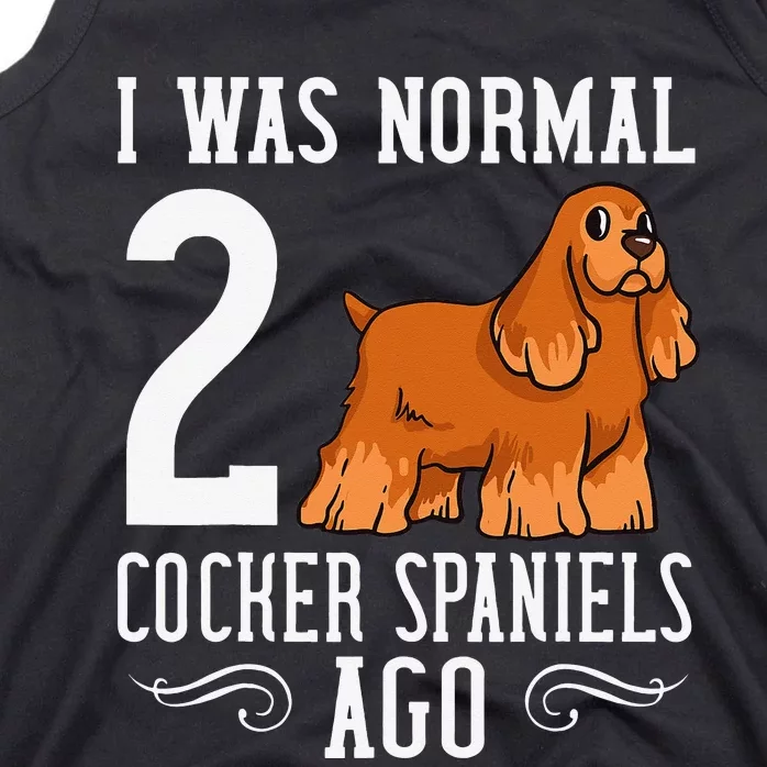 English Cocker Spaniel Dog Gift Puppies Tank Top