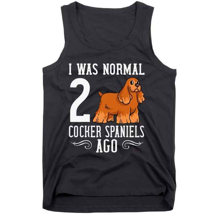 English Cocker Spaniel Dog Gift Puppies Tank Top