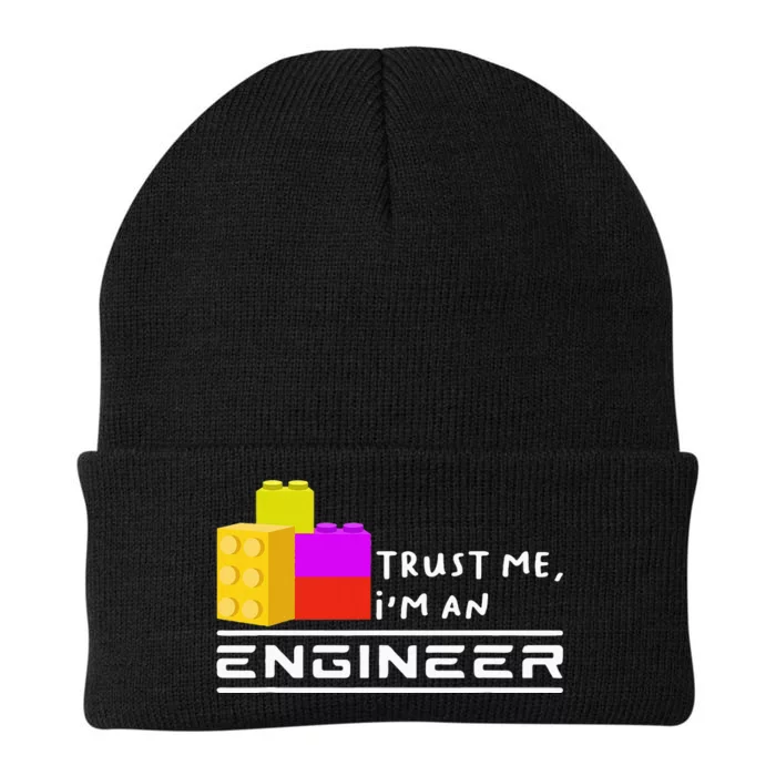 Engineer Children Toy Big Building Blocks Build Builder Knit Cap Winter Beanie