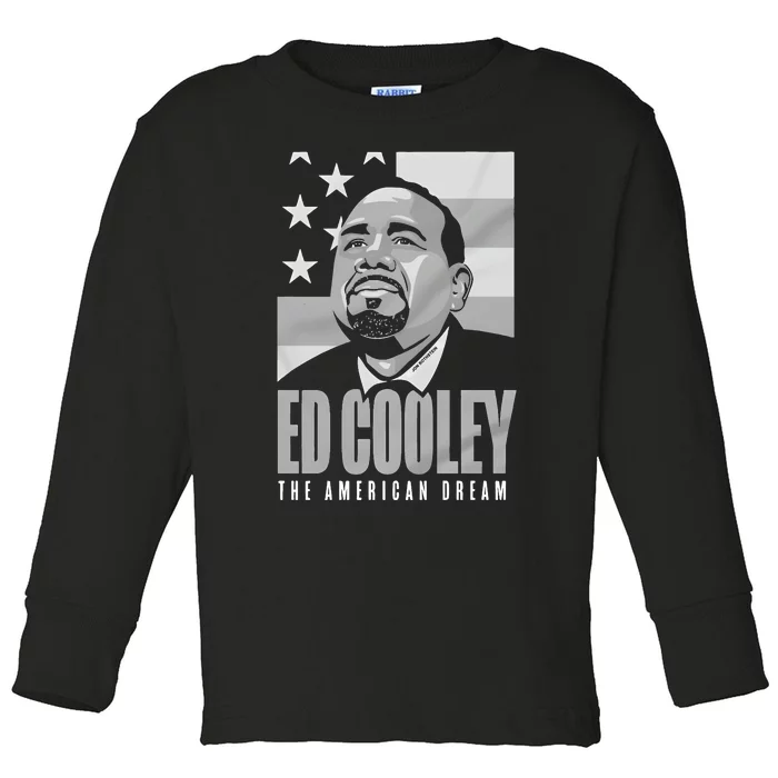 Ed Cooley The American Dream Toddler Long Sleeve Shirt