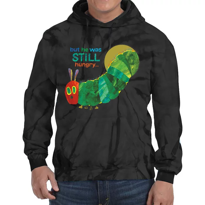 Eric Carle The Very Hungry Caterpillar Still Hungry Tie Dye Hoodie