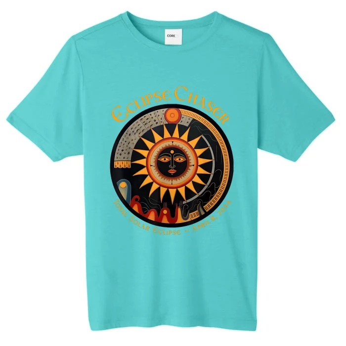 Eclipse Chaser Total Solar Eclipse 2024 ChromaSoft Performance T-Shirt