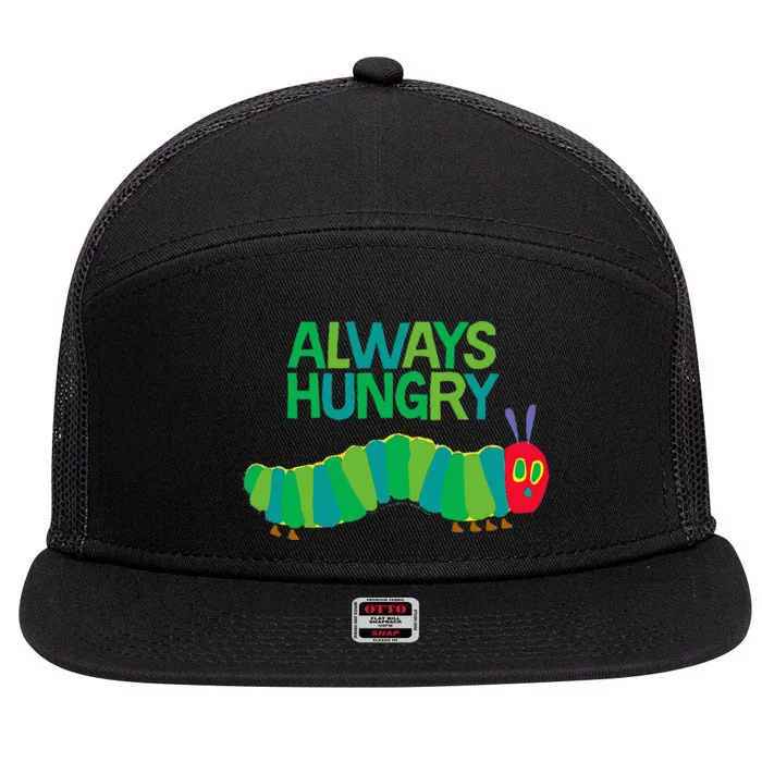 Eric Carle The Very Hungry Caterpillar Always Hungry 7 Panel Mesh Trucker Snapback Hat