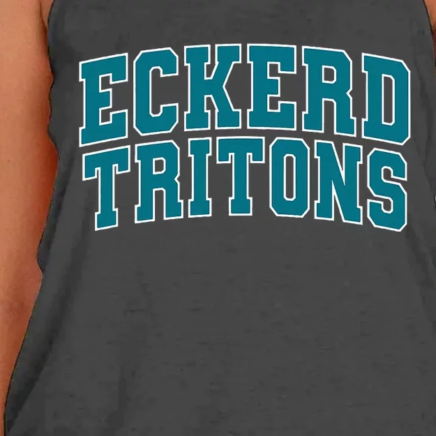 Eckerd College Tritons Women's Knotted Racerback Tank