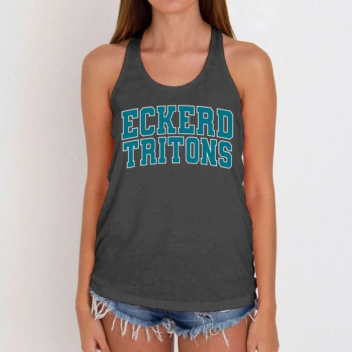 Eckerd College Tritons Women's Knotted Racerback Tank