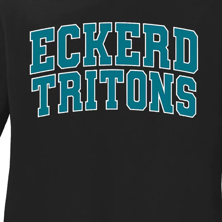 Eckerd College Tritons Ladies Long Sleeve Shirt