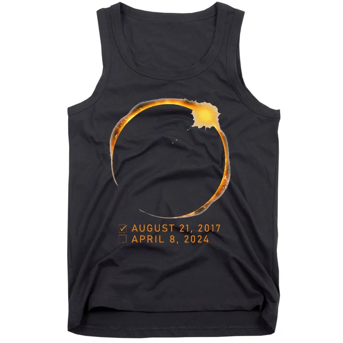 Eclipse Checklist Total Solar Eclipse April 8 2024 Eclipse Tank Top