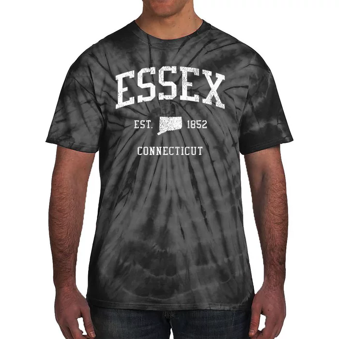 Essex Ct Vintage Athletic Sports Tie-Dye T-Shirt