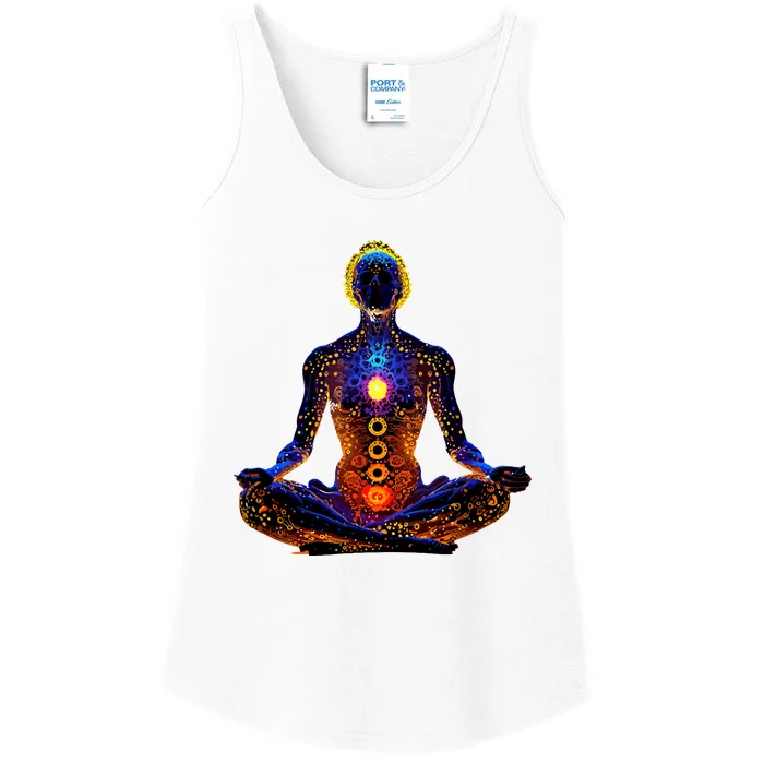 Energy Chakra Yoga Meditation Spiritual Ladies Essential Tank