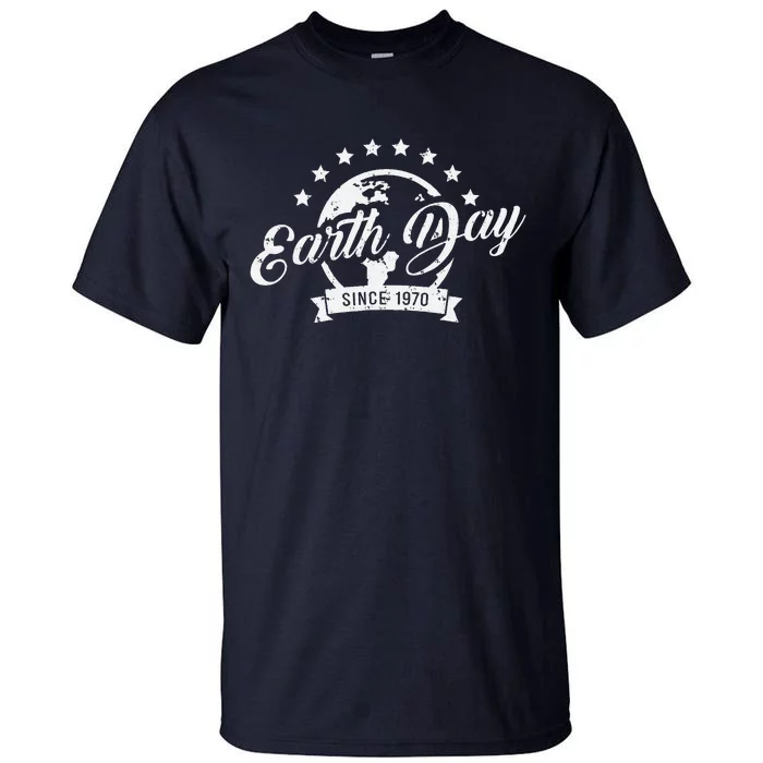 Earth Day 1970 51th Anniversary Vintage Teacher Tall T-Shirt