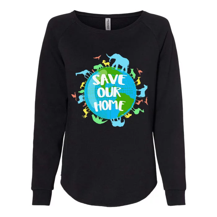 Earth Day 2023 Environmental Nature Planet Womens California Wash Sweatshirt