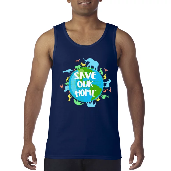 Earth Day 2023 Environmental Nature Planet Tank Top